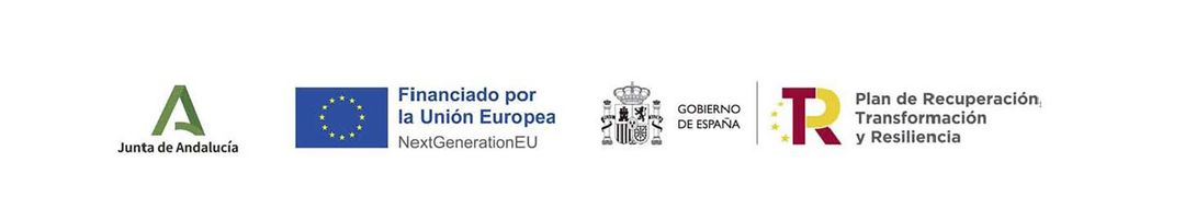 Junta de Andalucía. Financiado por la Unión Europea — NextGenerationEU. Gobierno de España. Plan de Recuperación, Transformación y Resiliencia.